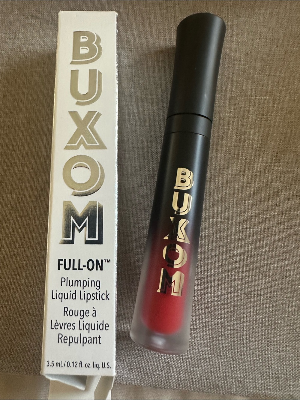 Buxom Full-On Plumping Liquid Lipstick — Vibrant Red